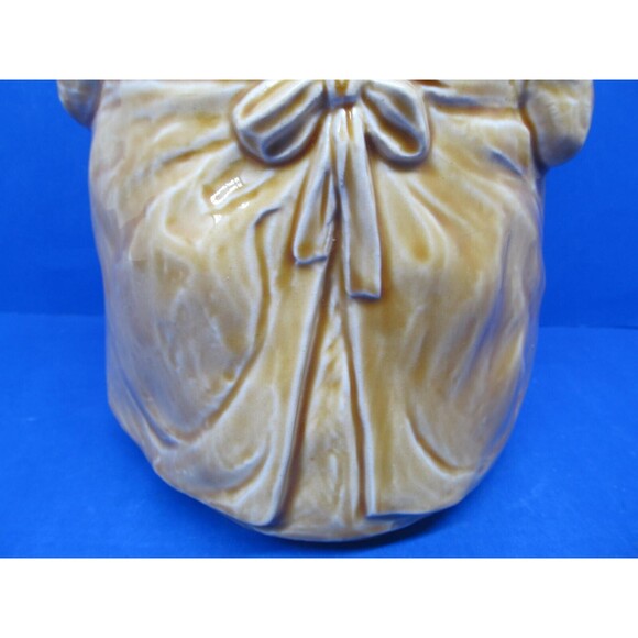 Sadler Vintage England 10" Ceramic Jolly Chef Flour Jar Canister - Picture 11 of 16